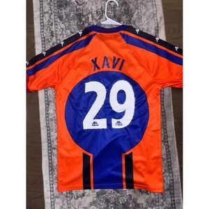 Vintage Debutant Xavi 1998 Barcelona Jersey